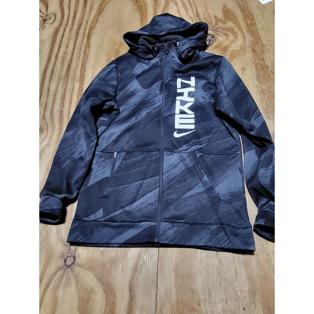 Nike Therma-Fit Hoodie Full Zip Men's Small Black DD1890-010 @H4